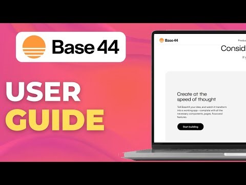 How To Work With Base44
