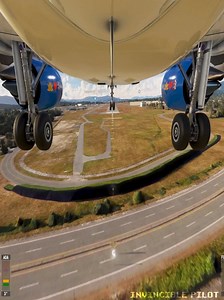 Amazing Landing At Victoria International Airport | Invincible Pilot