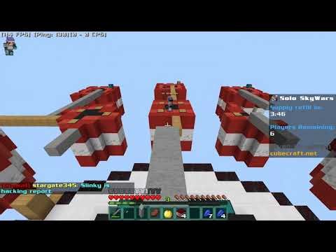 Guy hackusates me and says I will be banned | CubeCraft Bedrock
