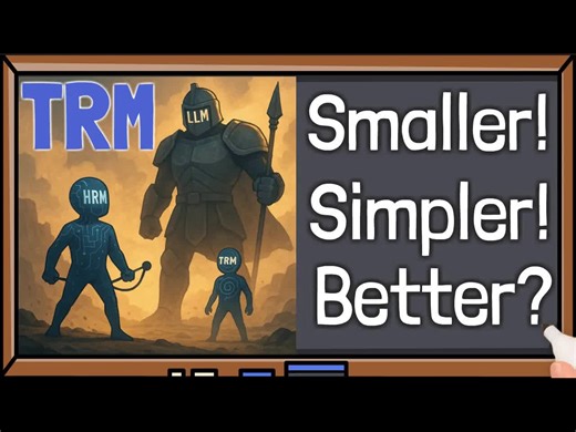 【中文配音】Tiny Recursive Model（TRM）论文解读- AI Papers Academy