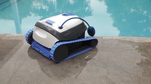  Dive into effortless pool maintenance with Dolphin S100! ‍♂️...