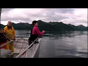 Fish Kodiak Adventures Lodge King Salmon fishing #1