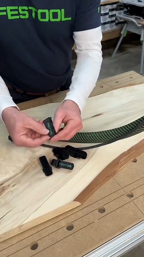 9.4K views · 148 reactions | Getting organized with the suction hose and power cord straps to keep the workshop tight and tidy . No more tripping over loose cords or wrestling with unruly hoses. Learn more about the KV-215/5 hook-and-loop straps and other Festool accessories here: https://www.festoolcanada.com/accessories #sponsored | Festool | Facebook