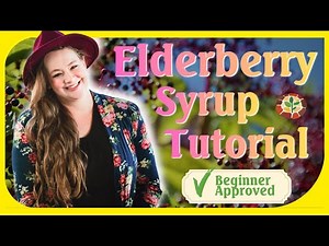 How to make Elderberry Syrup at home