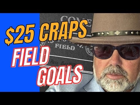 $25 Craps Field Bet Strategy - Modified Martingale Negative Progression Betting - What?