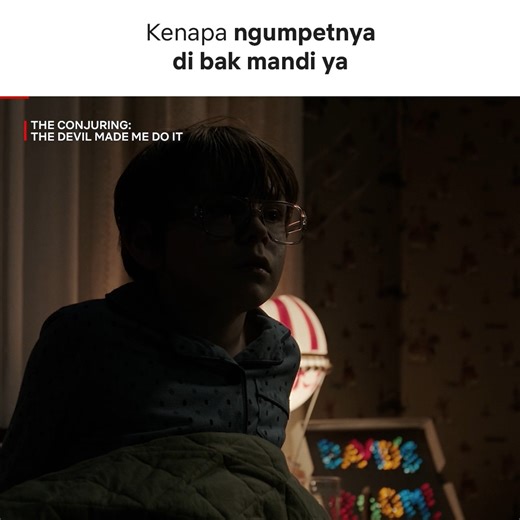 Tiati ya, kalo malem-malem ada yang gedor-gedor pintu kamar mandi… Tonton The Conjuring: The Devil Made Me Do It: https://www.netflix.com/title/81238605 | Netflix