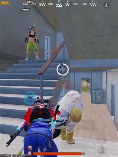 Destroyed a 2 Man Push Solo💀#pubgmobile #shorts #viral #fpy