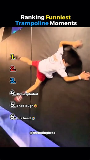 Ranking Funniest Trampoline Moments 😂😂