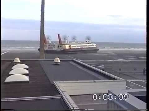 Hoverport Calais 1998, Start des Hovercraft nach Dover