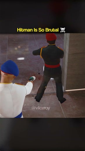 Hitman is Out of Control 😈 #hitman #gaming #agent47