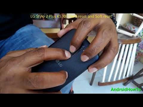 LG Stylo 2 Plus K530F Hard reset and Soft reset