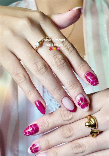 Summer Nail Inspo: Pink & Floral Designs