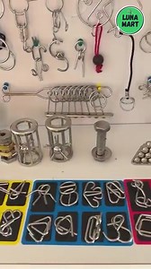 Tired of ordinary toys? Try something different: premium metal brain teasers that build thinking & fine motor skills. Packaged beautifully, safe to touch, and free delivery across India. | Luna Mart