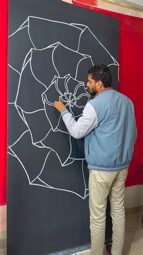 New Flowers Design | 🌺 Flowers Line Art | How to Draw Flowers Design Art