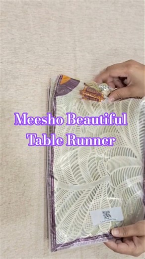 Meesho Finds#Meesho Golden Table Runner# Decor Items #Please subscribe my channel