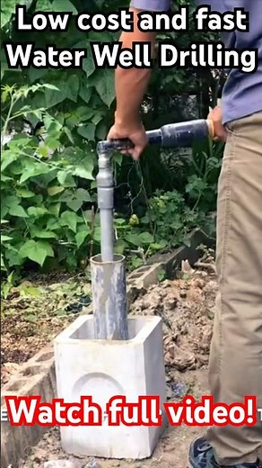 ​SHOCKINGLY FAST DIY WATER WELL: Get FREE Clean Groundwater in 1 DAY (Low-Cost, Easy Method!)