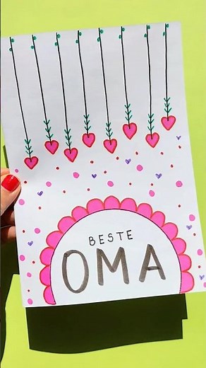 SUPER Mother's Day gift for GRANDMA, homemade! #crafting #gift #diy