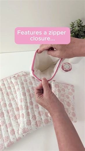 Quilted Kindle Pouch Sewing Pattern