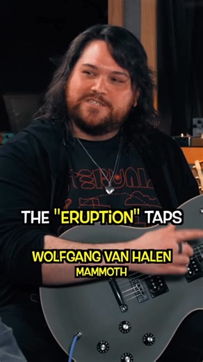 Rick Beato on Instagram: "Check out Wolf’s time when he demonstrates 2 different kinds of tapping. He’s dead on with the track we bled in underneath! @wolfvanhalen #guitar #music #guitarist #song #guitarplayer"