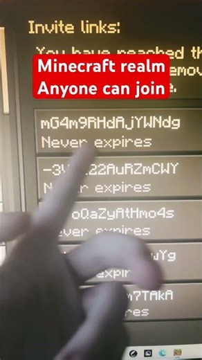 Minecraft realm join NOW