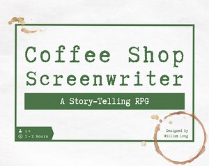 Coffee Shop Screenwriter by Long Games