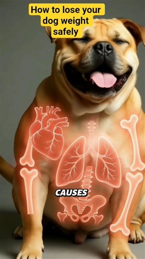 50% of Dogs Are Overweight — Signs You’re Missing & How to Fix It Safely 🐶🔥