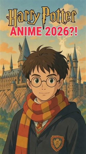 Harry Potter Anime?! ⚡ #harrypotter #wizardingworld #anime #books #movie