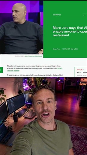 Open A Restaurant By Typing One Paragraph (Wonder + AI) #Shorts #AI #Wonder