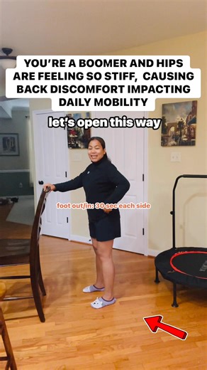 114K views · 2K reactions | Hip Alert: When hips are not mobile, other parts of the body must compensate, which can lead to stress and injury. Hip mobility dictates LOWER BACK HEALTH, KNEE HEALTH, OVERALL POSTURE #Wellness #reels #physicaltherapy #senior #everyone #exercise #fblifestyle #strength #hips | Doc H. | Facebook