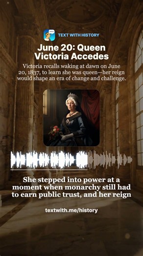 June 20: Queen Victoria Accedes | Today in History