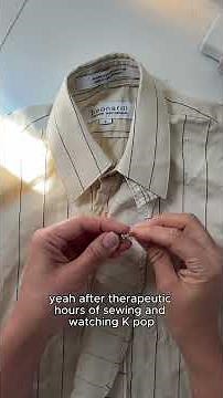 diy asymmetric button up shirt tutorial!