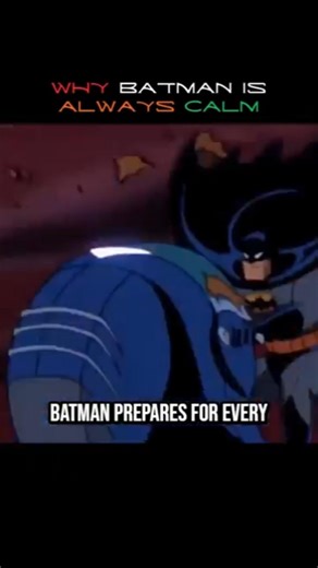Why Batman is Always Calm (Ataraxia) #shorts
