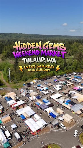 Hidden Gems is finally back on April 4th & 5th! Just an hour north of Seattle with 250 vendors and 30 food vendors. We’re still finalizing details so stay tuned, we will be posting more in the upcoming weeks 🌞 | Hidden Gems Weekend Market - Snohomish County Swap Meet