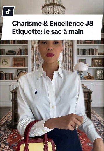 Charisme et Excellence: L'Étiquette du Sac à Main