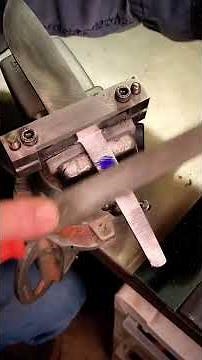 How to cut knife guard shoulders without a mill #knifemaking