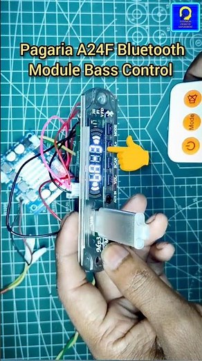 Pagaria A24F Bluetooth Panel Bass Control | Pagaria | A24F | Bluetooth Module | Bluetooth Panel