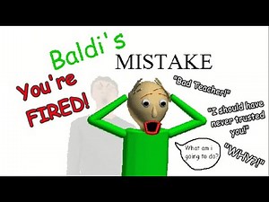 Baldi's Mistake and Principal Boss Fight Attempts(Part 1) - Baldi's Basics Mod #baldibasicsmod