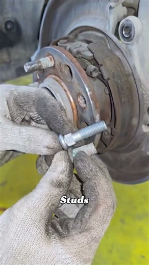 How to Replace a Broken Wheel Stud Without Removing the Hub#WheelStud #WheelStudReplacement #Car