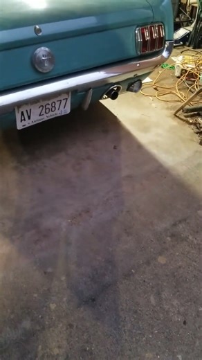 my 1966 mustang big cam and headers