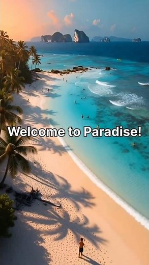The Most Beautiful Beach in the World 🌴✨ | Ultra-Realistic Paradise
