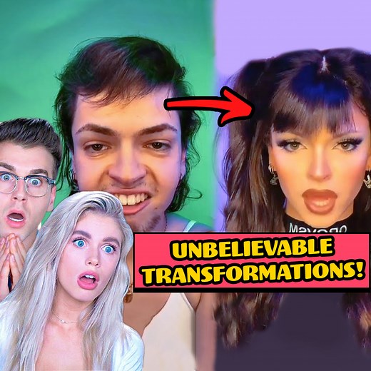 Boys TRANSFORM Into Girls!!😮 | Reaction Time