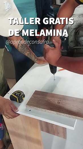Taller gratis de Melamina #melamina #Muebles #construccion #tutorial #limaperu | Aprende con Safra