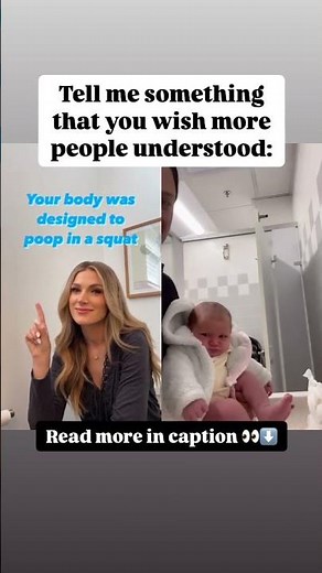 THE DEEP SQUAT 🐒 is where it’s at! Ever tried pooping lying down?? 🤣