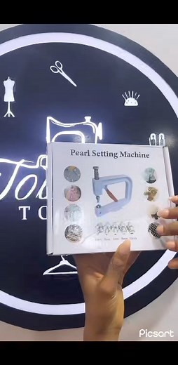 Learn how to use a Pearl machine Pearl setting machine is use to set pearl beads on fabric for more better outcome. Price:12000 To get: . Click the message icon here . Chat us on WhatsApp on 2349015657251 #pearlsettingmachine #fashiondesignerinlagos #sewingtools #newreels | Tob Sewing Tools
