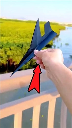 How to make farthest flying paper jet 🤗✈️, best paper airplane, easyorigami tutorial #craft #shorts
