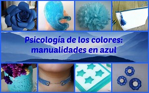 El color azul transmite tranquilidad y paz. ¡Llena tu casa de detalles relajantes con estas ideas DIY!