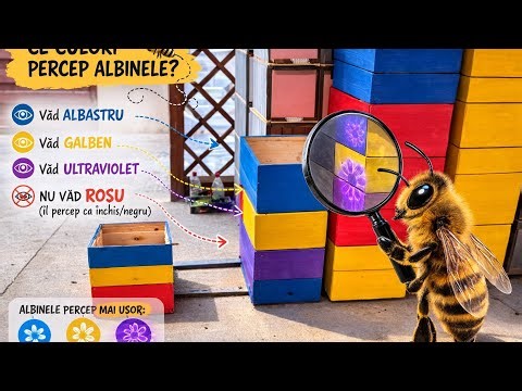 What colors do bees perceive?