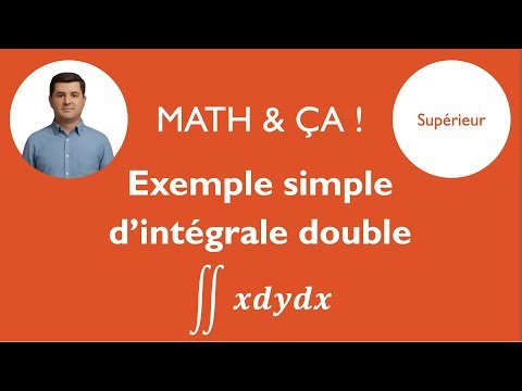Simple example of a double integral