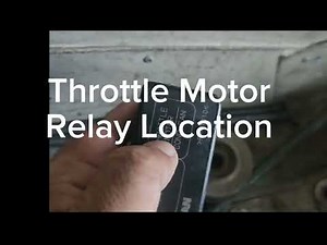 P1122/P1126/28Nissan Car Common Fault?How Repair Motor Motor Relay Location?