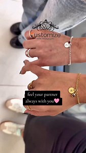 For order or more details kindly on WhatsApp Whatsapp: 03701014932 Celebrate love and connection with our Customized Initial Alphabet Couple Bracelet – the perfect symbol of togetherness. Personalize it with your initials to create a meaningful accessory that reflects your bond. Crafted with elegance and style, this bracelet is a timeless gift for anniversaries, birthdays, or just to say you complete me. A chic way to carry your love everywhere you go. 💞✨ #CoupleBracelet #CustomBracelet #Initia